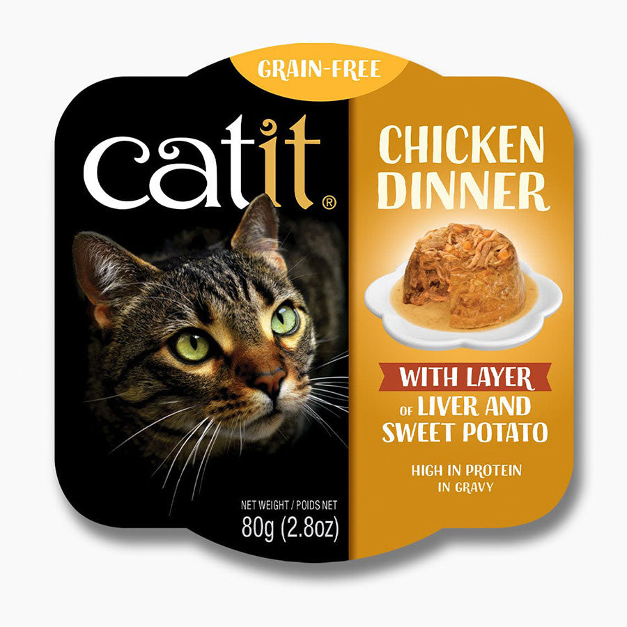 Catit Chicken Dinner Liver Sweet Potato 2.8 OZ