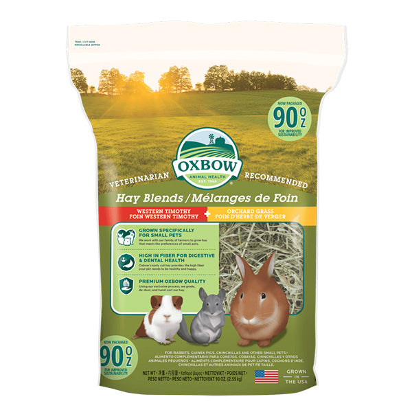 Oxbow Garden Animal Health Blends Timothy Hay and Orchard Grass 90 OZ
