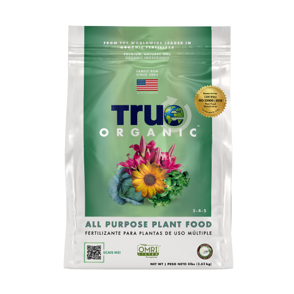 True Organic All Purpose Plant Food 8 LB