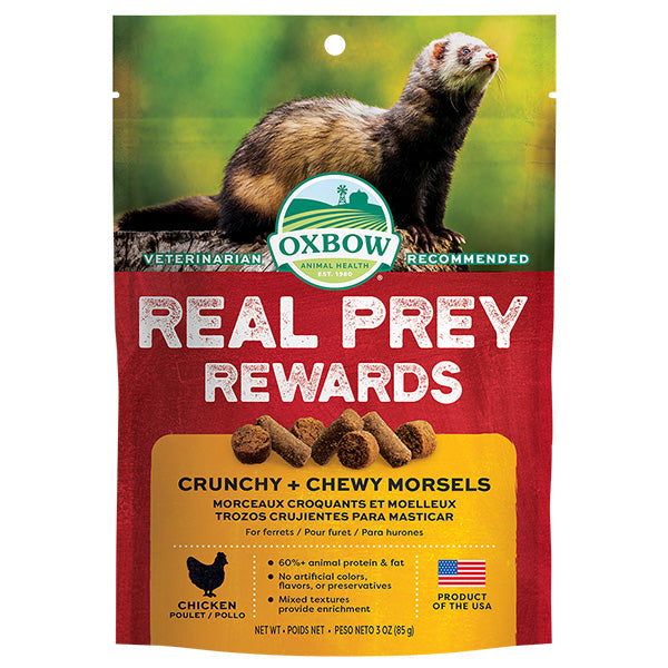 Oxbow Real Prey Chicken Ferret Treat 3 OZ