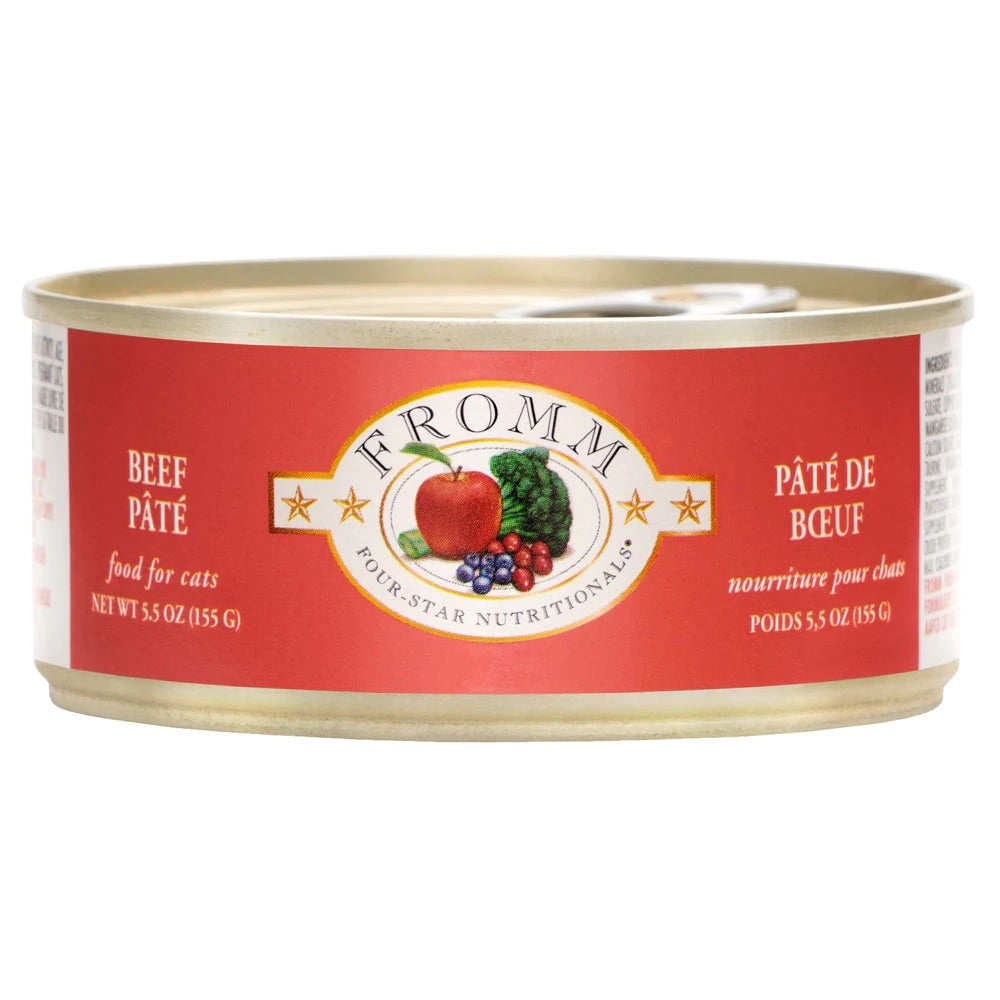 Fromm Cat Food Can Beef 5.5 OZ