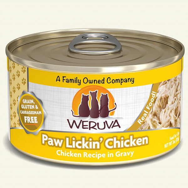 Weruva Cat Paw Lickin' Chicken Can 3 OZ