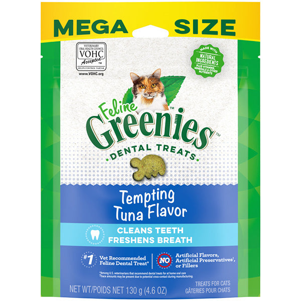 Greenies Tempting Tuna Flavor Cat Treat 4.6 OZ
