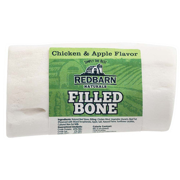 Redbarn Filled Bone Natural Chicken and Apple SM