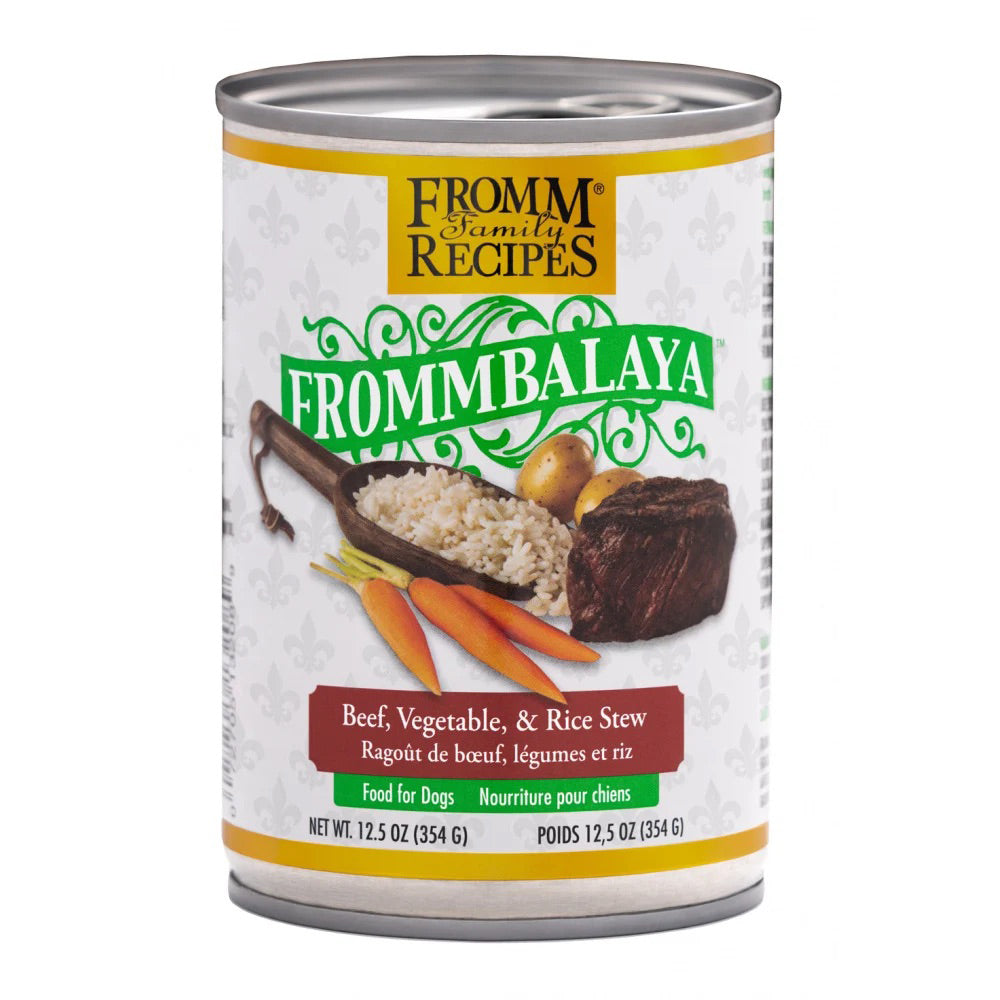 Frommbalaya Beef Vegetable Rice Stew Can 12.5 OZ