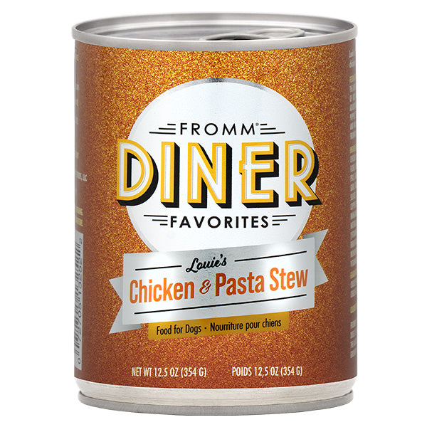 Fromm Diner Louies Chicken Pasta Stew Can 12.5 OZ Zamzows store