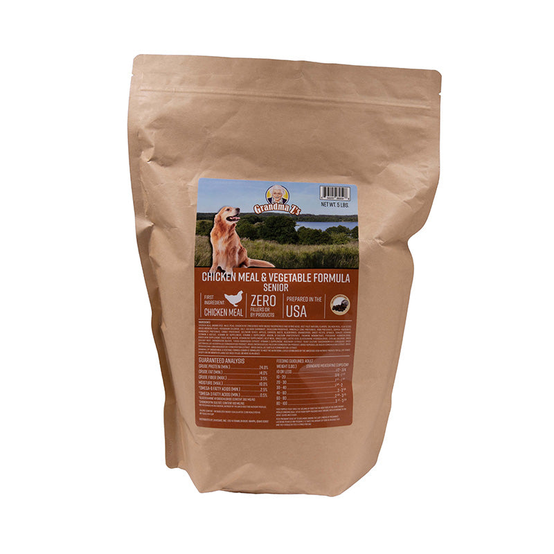 Grandma Z's Chicken and Vegetable Senior Dog Food 5 LB – Zamzows store