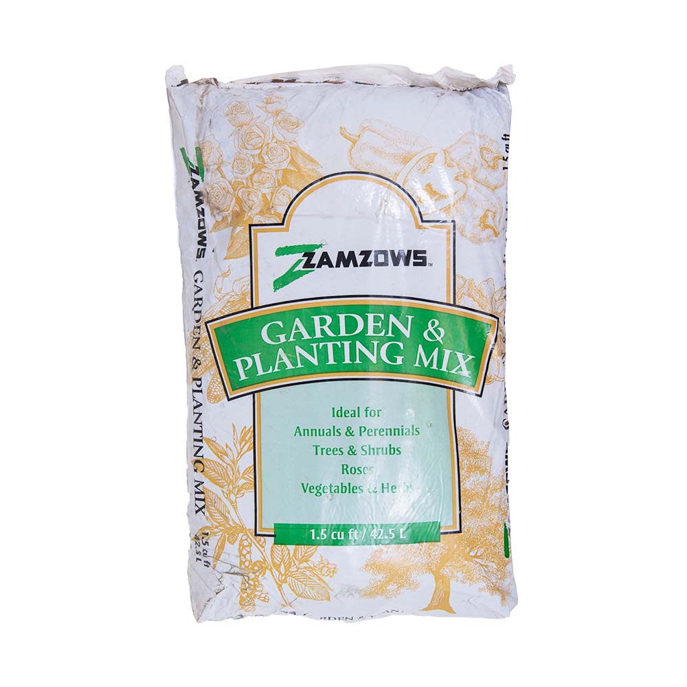 Zamzows Garden and Planting Mix 1.5 CUFT