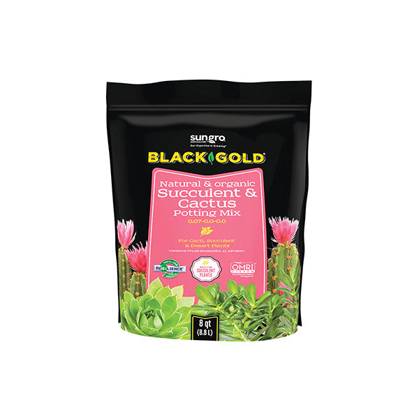 black and gold all purpose potting mix Black Gold Cactus Potting Mix 8 Quarts