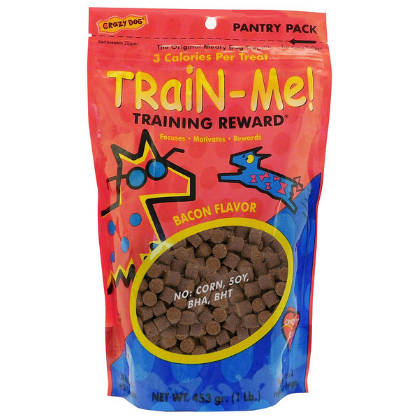 Crazy Dog Train-Me Bacon Training Treats - 16 OZ – Zamzows store