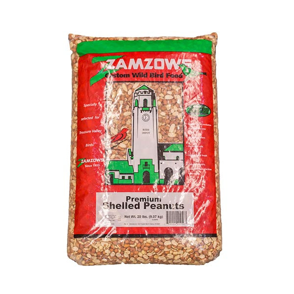 Zamzows Premium Shelled Peanuts 20 LB