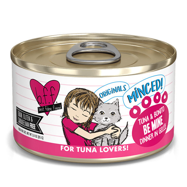BFF Canned Cat Tuna & Bonito Be Mine 3 oz