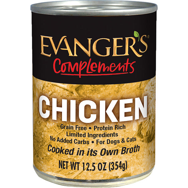 Evanger's Grain-Free Chicken Can 12.5 OZ: Premium Pet Food