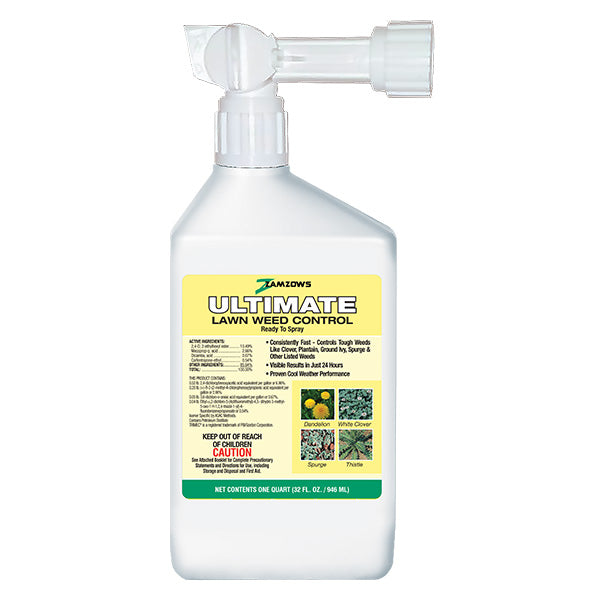 Zamzows Ultimate Lawn Weed Control Hose End