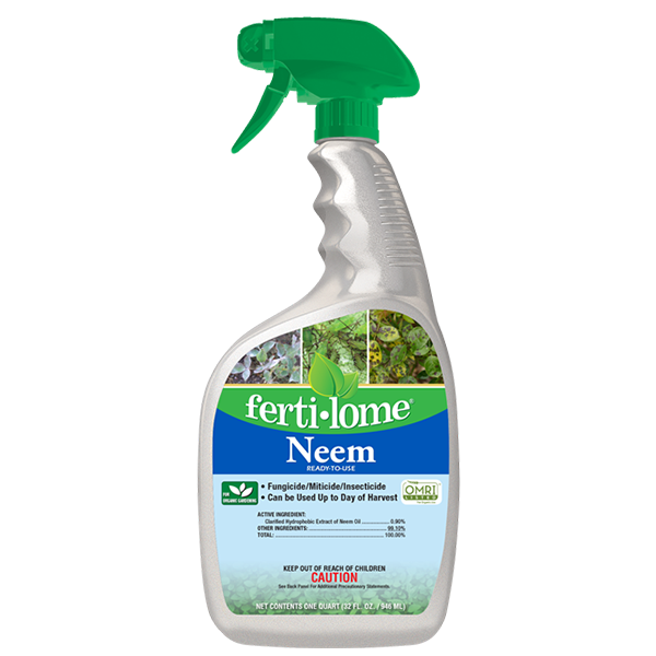 Fertilome Neem Insecticide, Fungicide & Miticide Ready to Use 32 OZ –  Zamzows store
