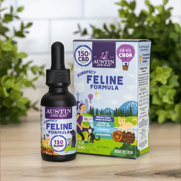 Austin & Kat Feline Formula Oil 150mg | Cat Wellness Support