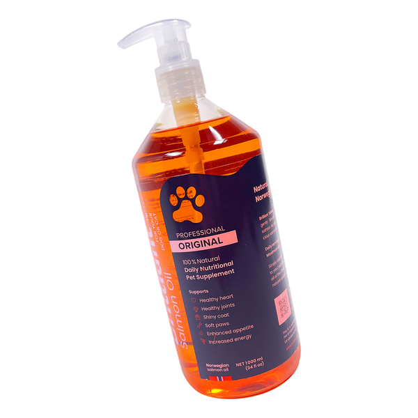 アンゴラ産　オオタマゾウムシ　21mm Brilliant Salmon Oil 34 OZ | Omega Power for Pets – Zamzows store