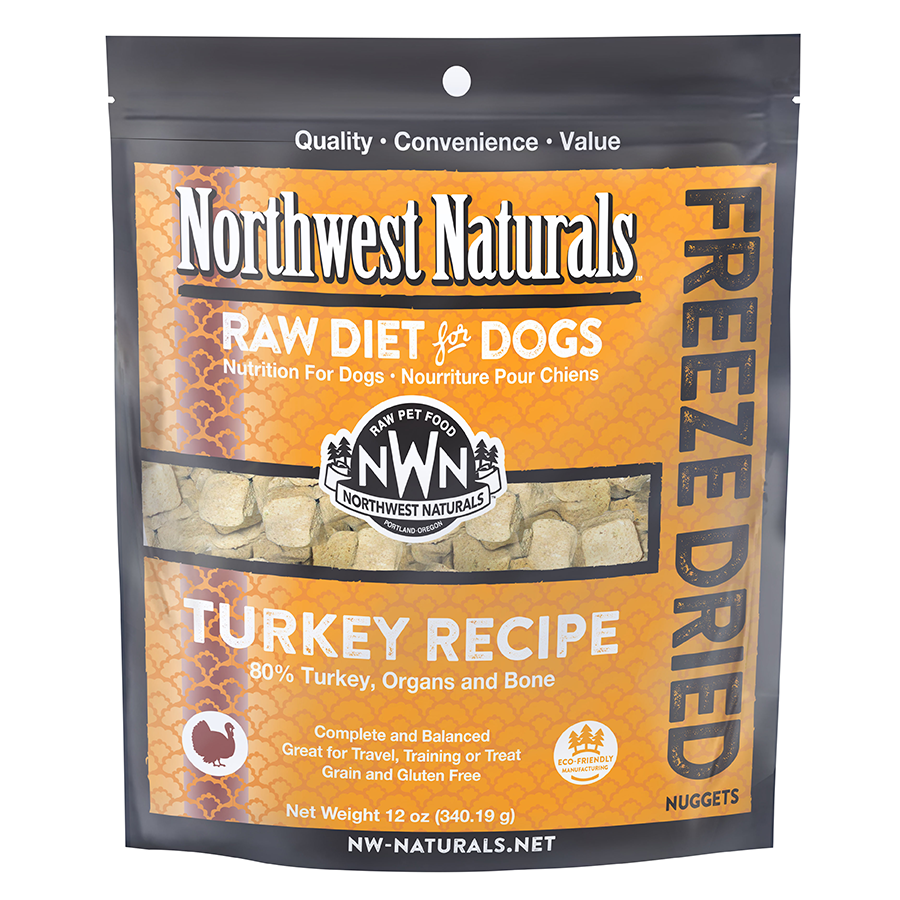 Northwest Naturals Freeze Dried Turkey Nuggets 12 OZ