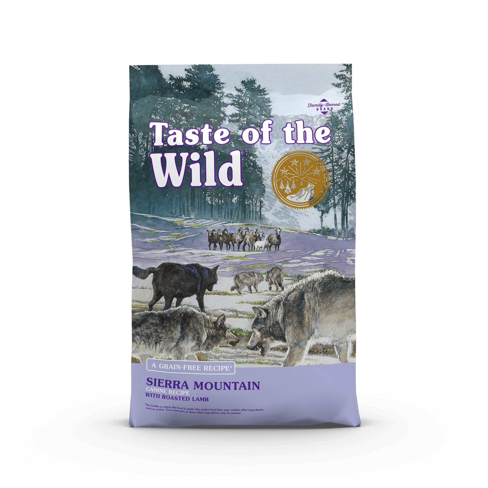 Taste of the Wild Grain Free Sierra Mountain Canine 5 LB