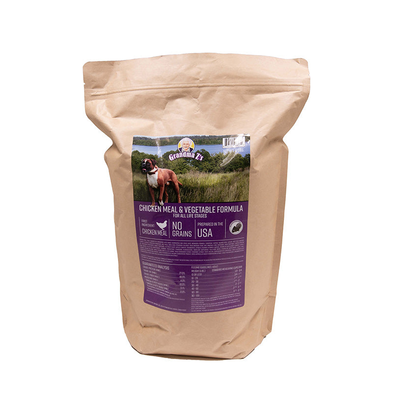 Grandma Z s Grain Free Chicken Adult Dog Food 6 LB Zamzows store