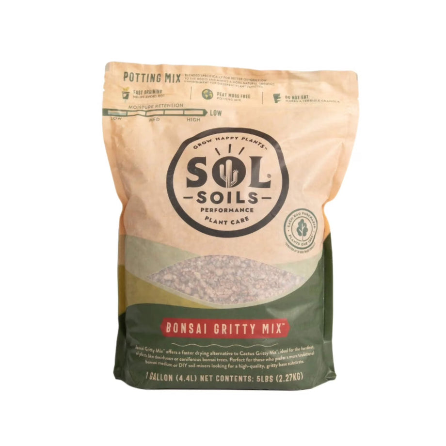 bonsai soil mix Sol Soils Bonsai Gritty Mix 1 GAL – Zamzows store