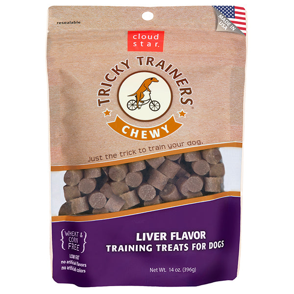Cloudstar Tricky Trainers Chewy Liver 14 OZ