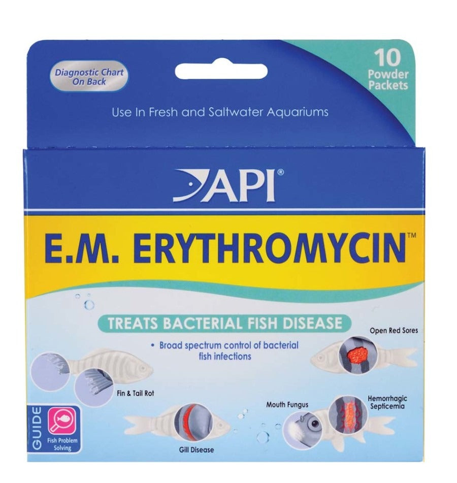 Aquarium Pharmaceuticals Erythromycin Powderpocket