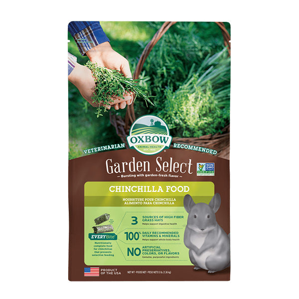 Oxbow chinchilla pellets discount