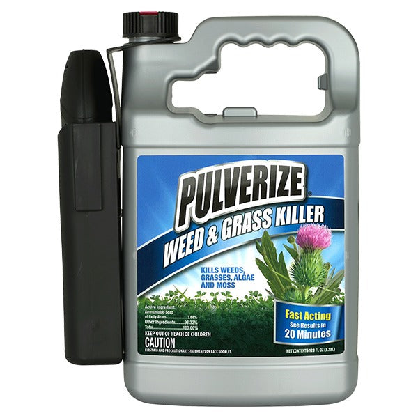 Pulverize Weed Killer for Lawns Battery Sprayer 1 GAL