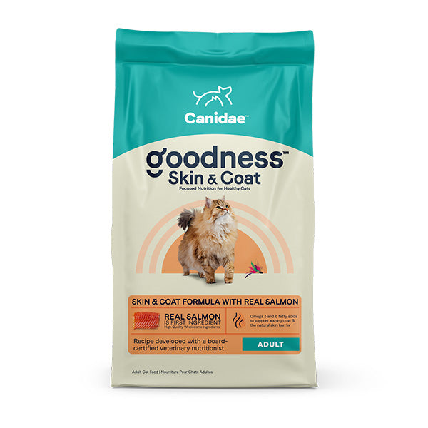 Canidae Cat Goodness for Skin and Coat Formula Real Salmon 5 LB