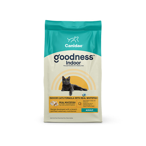 Canidae Goodness for Indoor Cat Formula Real Whitefish 5 LB