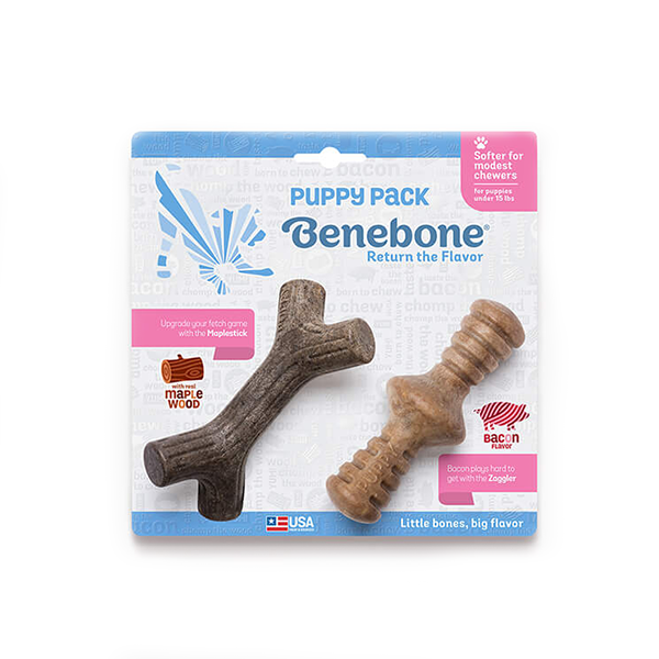 Benebone Puppy Maple Stick/Zaggler 2 PK