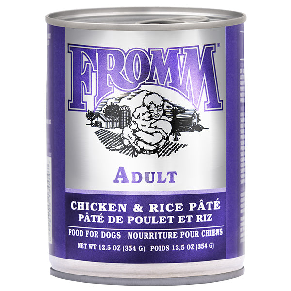 Fromm Classic Chicken and Rice Pate Can 12.5 OZ