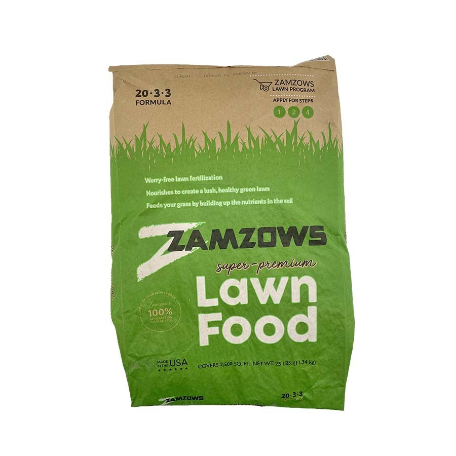Zamzows Spring and Summer Lawn Food 20-3-3
