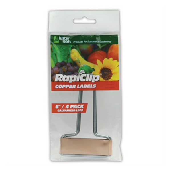 Rapiclip Copper Label 6 IN 4 PK