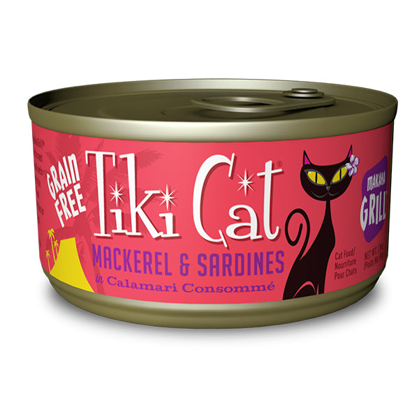 Tiki Cat Mackerel and Sardines 2.8 OZ