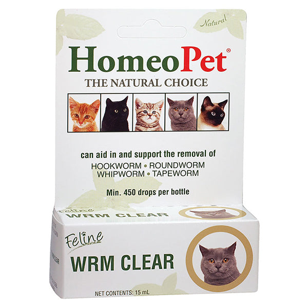 HomeoPet Worm Clear For Cats