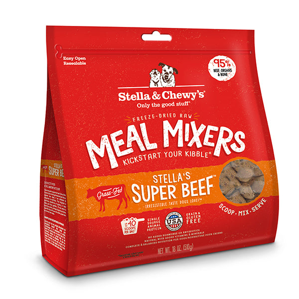 Stella and Chewy's Freeze Dried Meal Mixers Beef 18 OZ