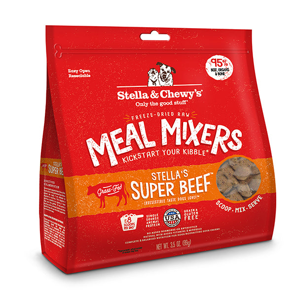 Stella and Chewy's Freeze Dried Meal Mixers Beef 3.5 OZ