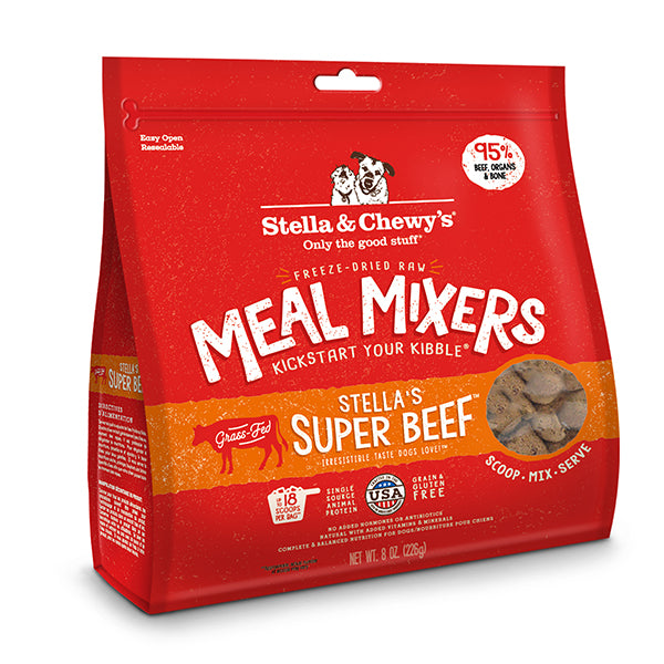 Stella and Chewy's Freeze Dried Meal Mixers Beef 9 OZ