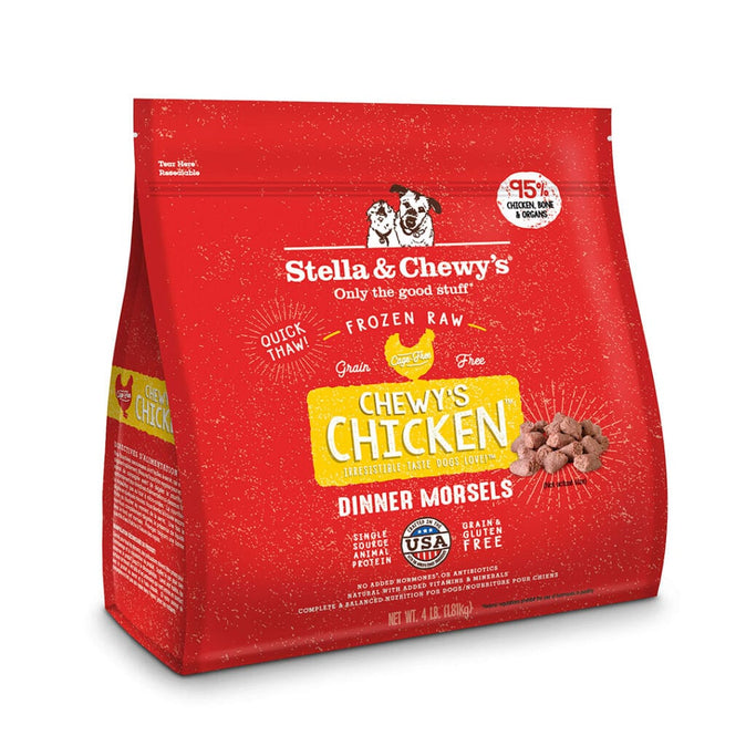 Stella and Chewy's Frozen Chicken Dinner Morsels 4 LB