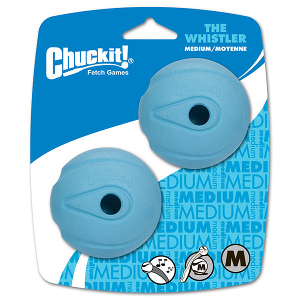 Chuckit Whistle Ball 2 PK MED