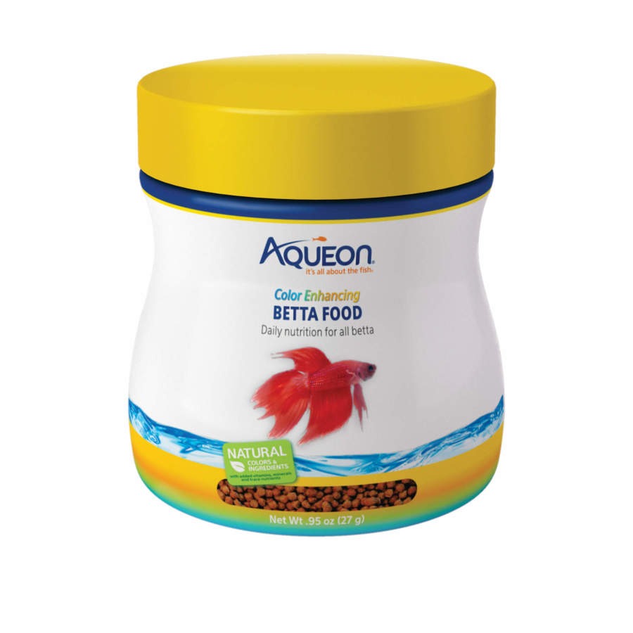 Aqueon Betta Food Colored 0.95 OZ