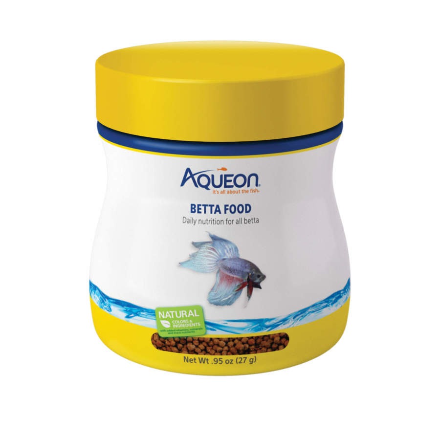 Aqueon Betta Fish Food - 0.95 oz jar