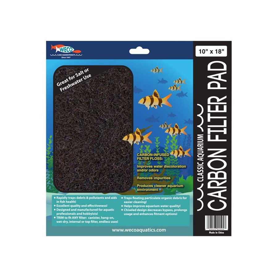 Weco Carbon Filter Pad 10 x 18 IN