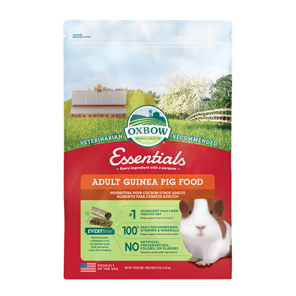 Oxbow Animal Health Essentials Adult Guinea Pig Food 10 LB