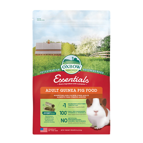 Oxbow Animal Health Essentials Adult Guinea Pig Food 5 LB