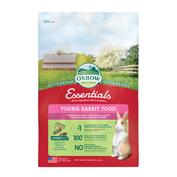 Oxbow Animal Health Essentials Young Rabbit Food 10 LB