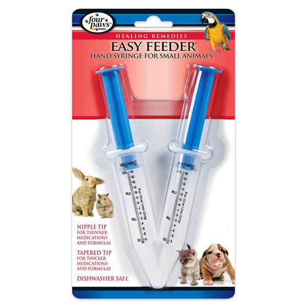 Four Paws Easy Feeder Hand Syringe For Small Animals 2 PK