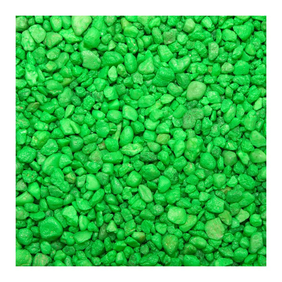 Spectrastone Gravel Perma Glow Green 5 LB